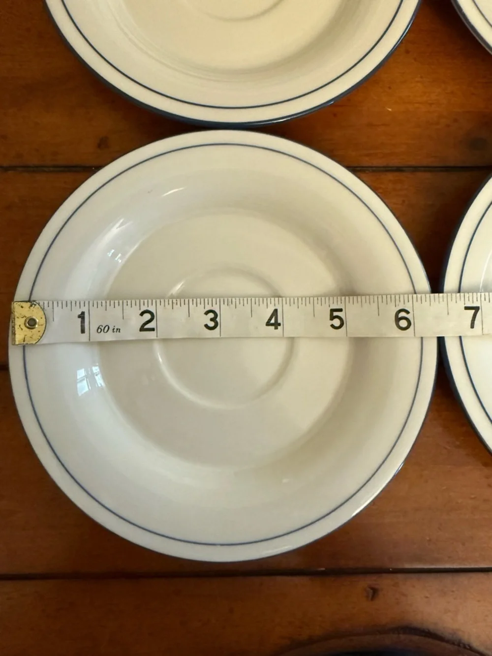 Buttercups on Blue and For the Blue by LENOX (1) Salad Plate and (4) Saucers